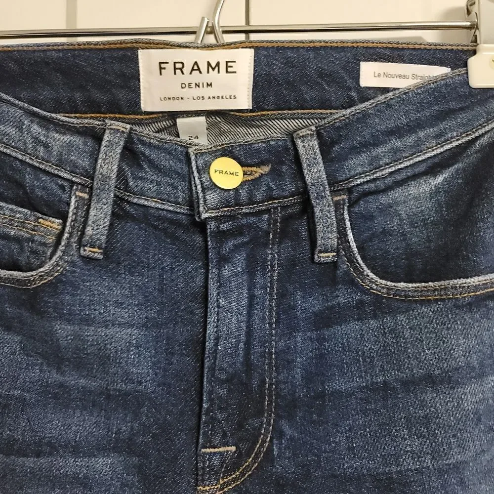 Frame Le Nouveau Straight jeans, 24 - Picture 6 of 8